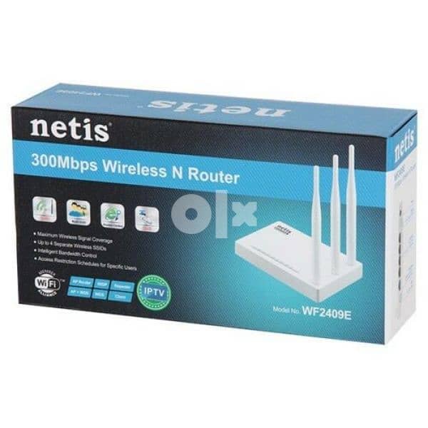 Netis WF2409E 300Mbps Wireless N Router 0