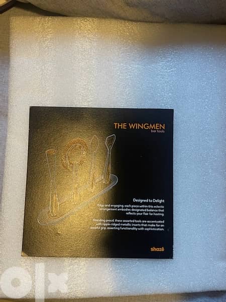 Shazé The Wingmen bar tools 2