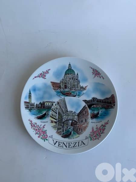 vintage plate souvenir from Venice 1