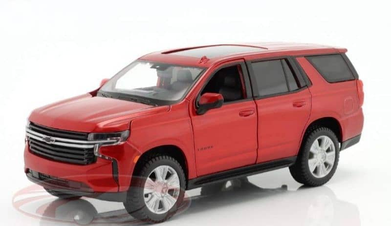 Chevrolet Tahoe (2021) diecast car model 1:24. 0
