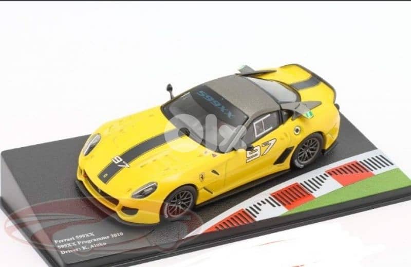 Ferrari 599XX (2010) diecast car model 1;43. 0