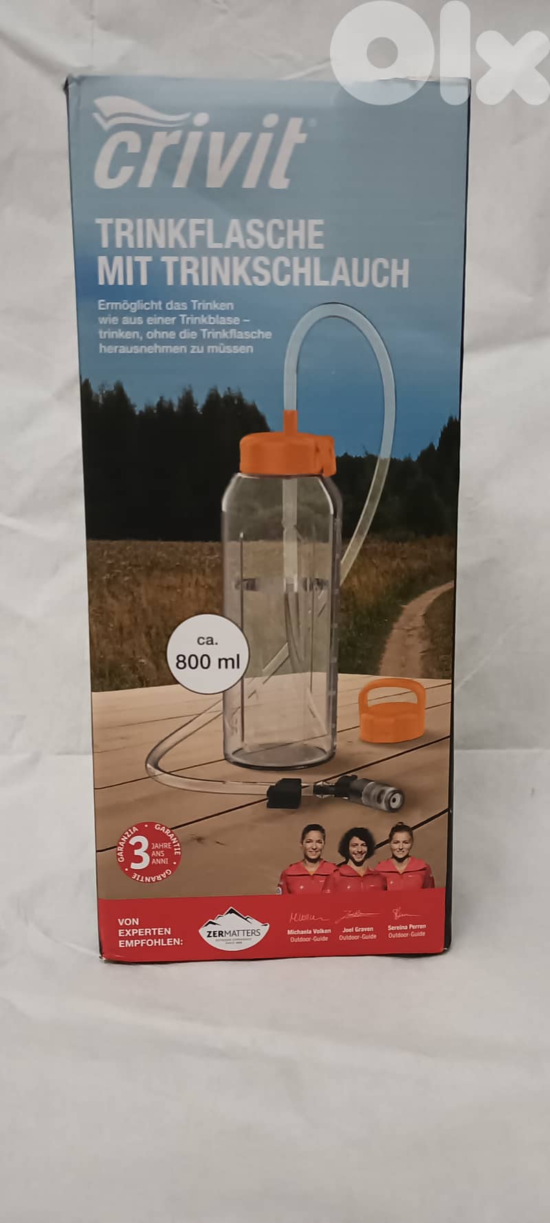 water bottle with pipe 0