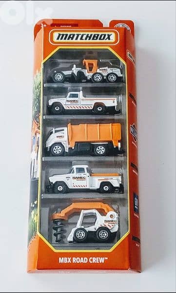 5 car pack Road Assistance diecast car model 1;64. 0