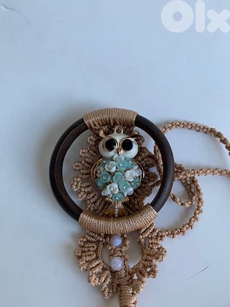 Handmade crochet necklace 1