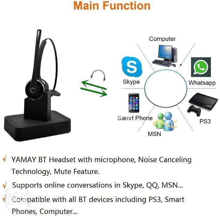 YAMAY Wireless Headset. / 4$ delivery / 3