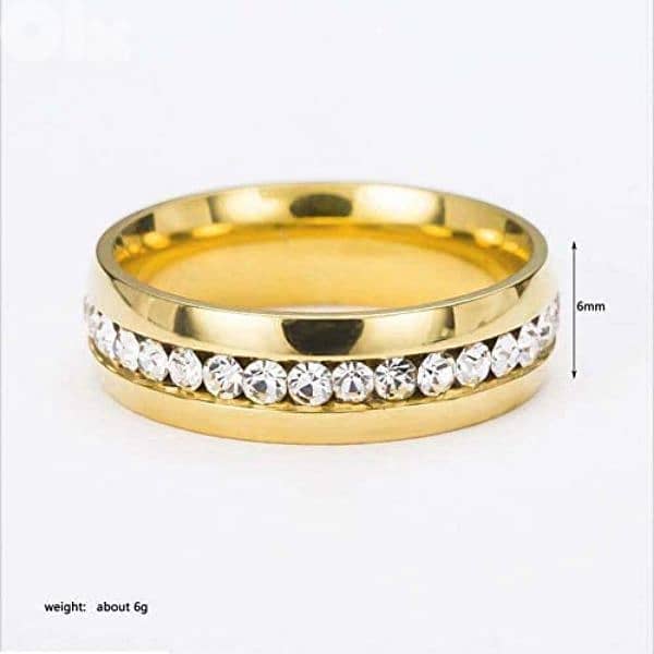 ring available gold or black stainless steel 3