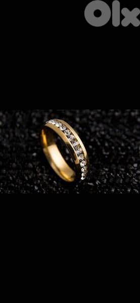 ring available gold or black stainless steel 9