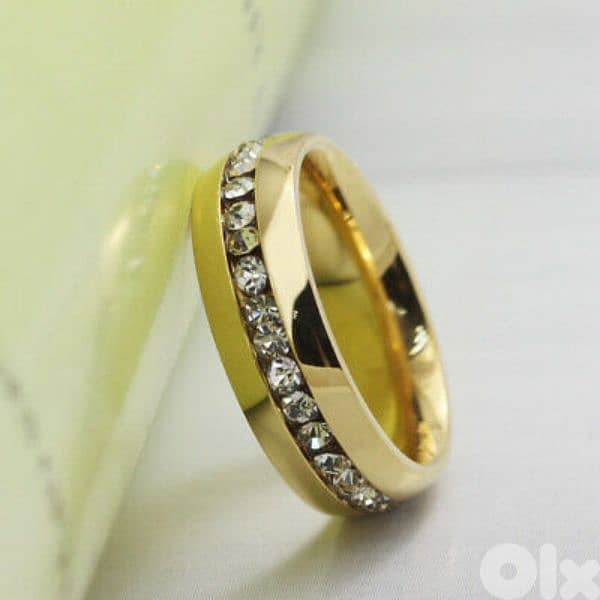 ring available gold or black stainless steel 14