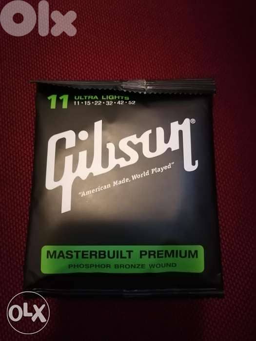 Acoustic Guitar Strings - Gibson - Premium - Ultra Lights 0