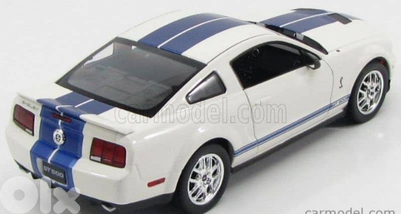 Ford Shelby GT500 ('07) diecast car model 1:24. 2