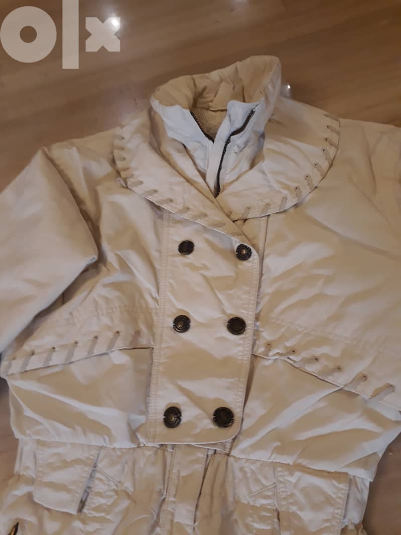 Nordica Altia Ladies Size 6 One piece White SKI SUIT Snowsuit 0