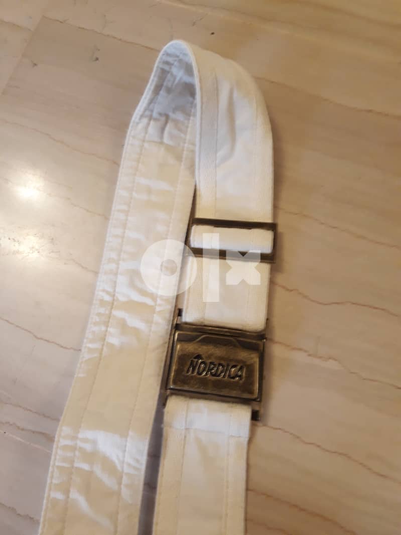 Nordica Altia Ladies Size 6 One piece White SKI SUIT Snowsuit 4