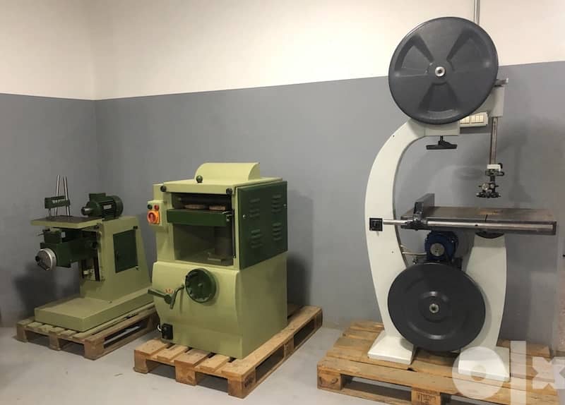 مكنات نجارة مونوفاز و ترفاز  Monophase and triphase carpentry machines 15