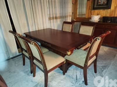 Full Dining Room (Table, Chairs & Dresser)