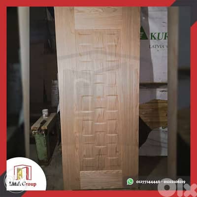 ابواب خشبية جاهزة مع التركيب