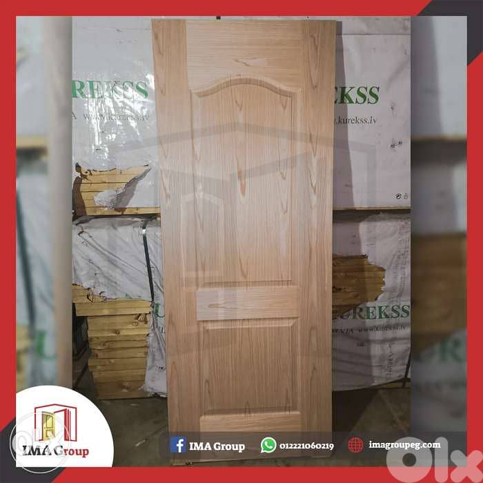 ابواب خشبية جاهزة مع التركيب 1