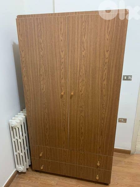 خزانة درفتين عرض 100 0