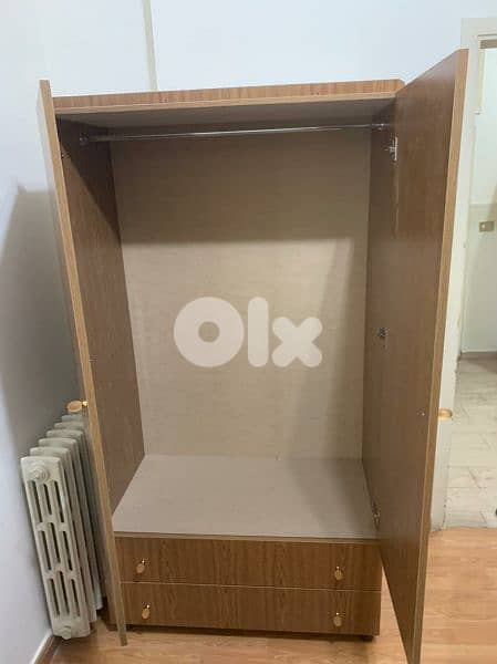 خزانة درفتين عرض 100 1