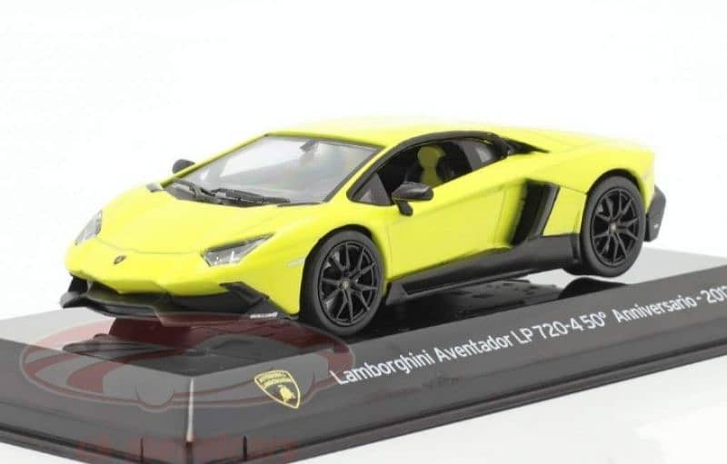 Lamborghini Aventador LP720-(50th Anniversary) diecast car model 1;43. 1