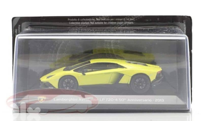 Lamborghini Aventador LP720-(50th Anniversary) diecast car model 1;43. 5