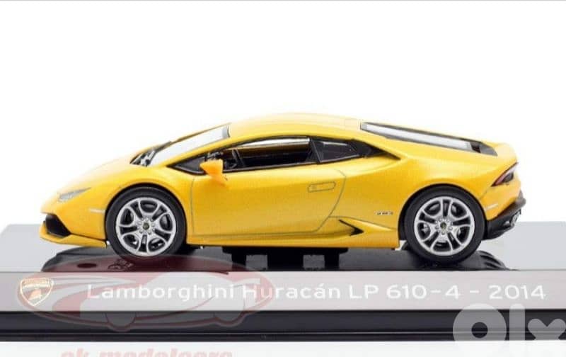 Lamborghini Huracan LP610-4 (2014) diecast car model 1;43. 2