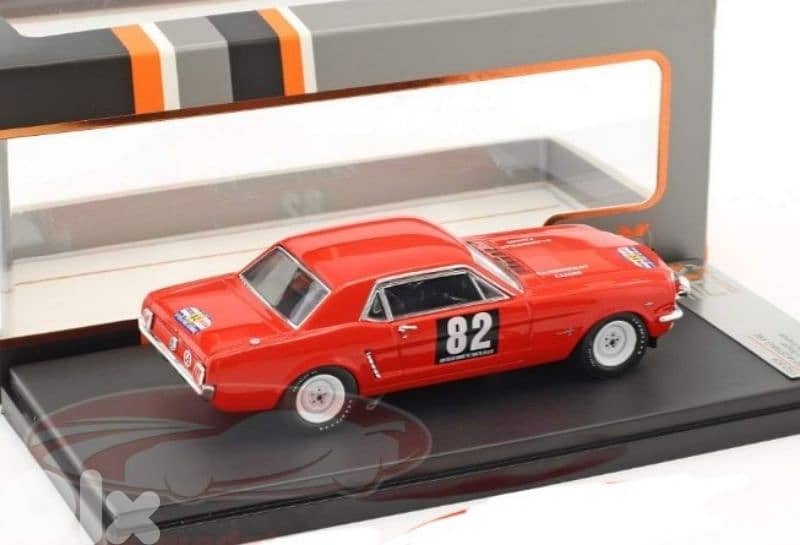 Ford Mustang 1964 (Rallye Tour De France) diecast car model 1;43. 4