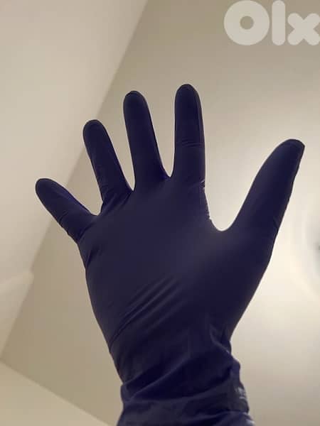 NITRILE GLOVES POWDER FREE 100 gloves per box 2
