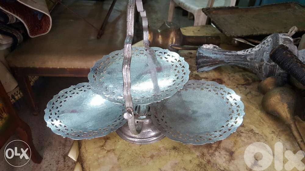 سلة ستنلس 3 طبقات 0