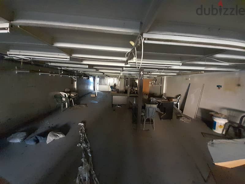 161 SQM Industrial Warehouse -Zone A - in Naher El Mot, Metn 0
