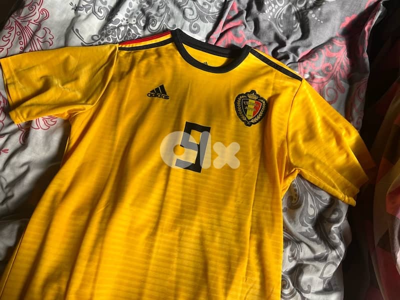 lukaku 9 belgium special adidas away kit world cup 2018 1