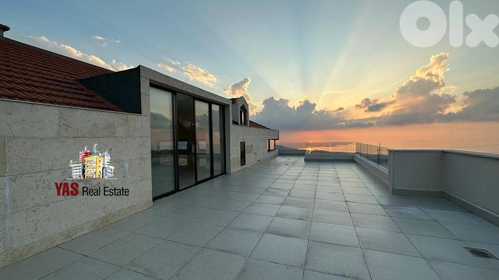 Ballouneh 135m2 ROOFTOP | 90m2 Terrace | New | Astonishing View | 0
