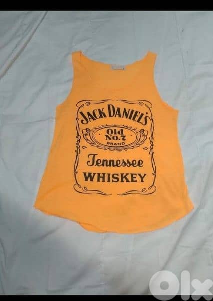 top only orange s to xxl  1=7$ or 3=15$ 1