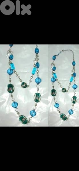 necklace beads design flowers 1