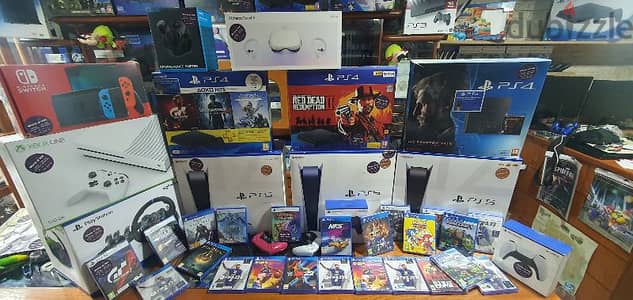 ps4 ps5 used and new available