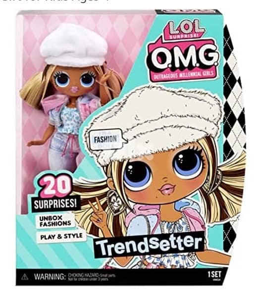 LOL OMG Trendsetter Fashion Doll with 20 Surprises 0
