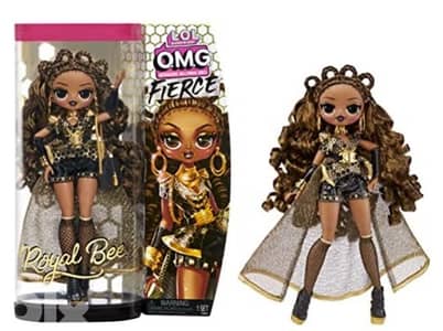 LOL Surprise OMG Fierce Royal Bee 11.5" Fashion Doll with X Surprises