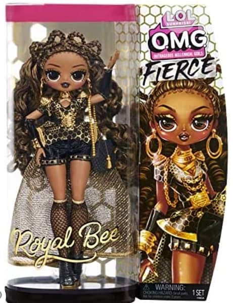 LOL Surprise OMG Fierce Royal Bee 11.5" Fashion Doll with X Surprises 1