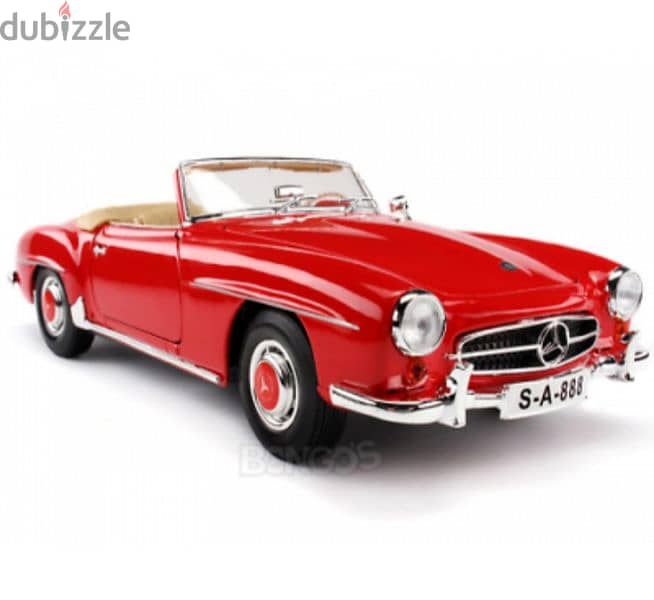 Mercedes 190SL ('55) diecast car model 1;18. 2