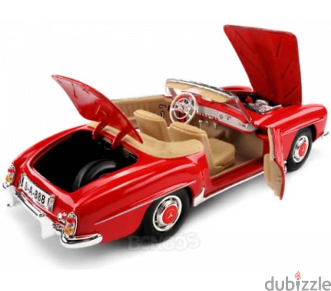 Mercedes 190SL ('55) diecast car model 1;18. 4
