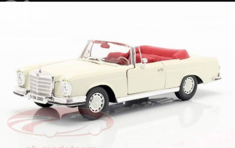 Mercedes 280SE ('67) diecast car model 1;18 0
