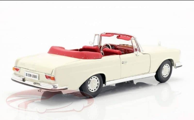 Mercedes 280SE ('67) diecast car model 1;18 2