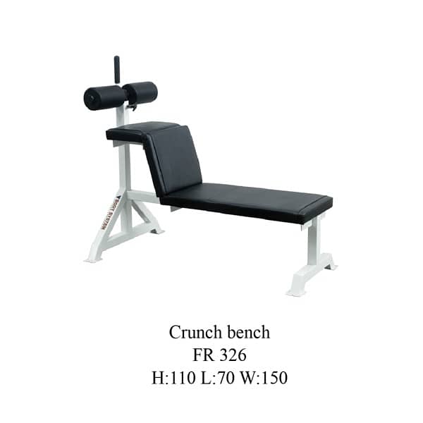 crunch bench like new heavy duty we have also all sports equipment 0