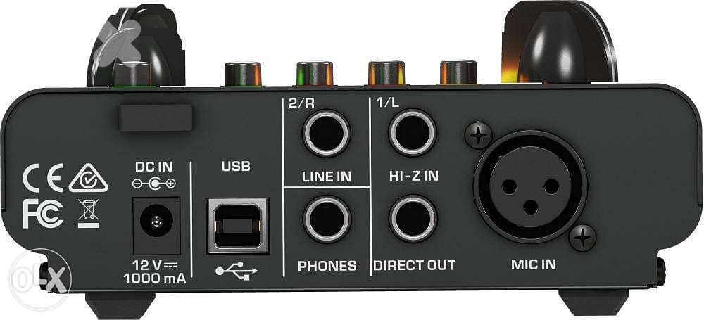 Behringer MIC500USB Tube Microphone Preamp Vacuum Tube Preamp 2