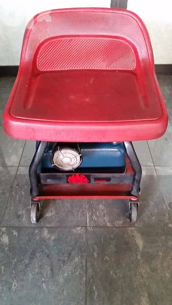 for garage strong  seat +light 110/220 made in u. s. a