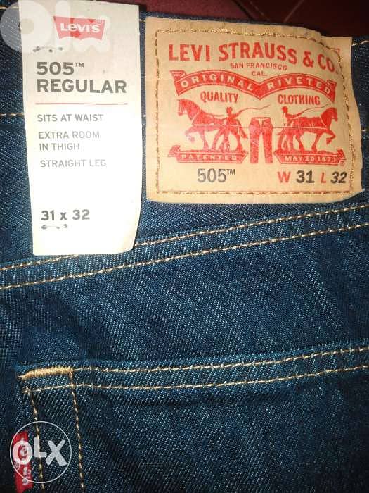 Levi's jeans 505 original size W 31 L32 3