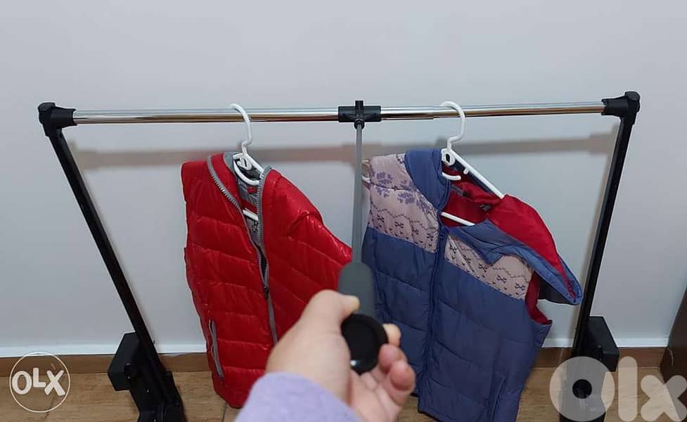 Pull down closet Rod 2