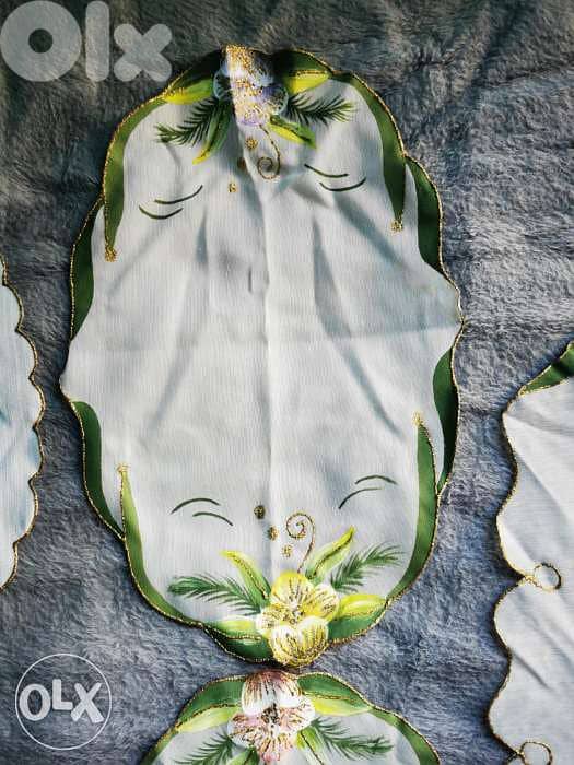 Hand painted table covers 1