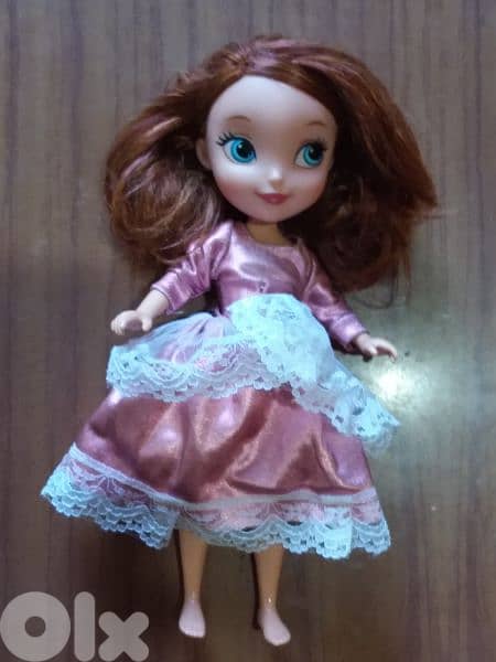 PRINCESS SOFIA THE FIRST medium Toddler 27 Cm great Disney doll=15$ 0