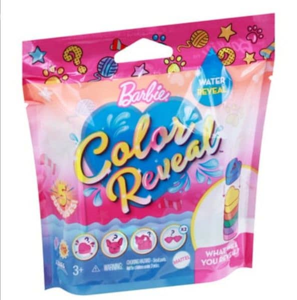 barbie color reveal pets 0