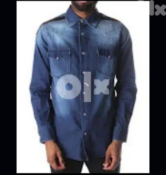 PRPS denim shirt distressed s to xxL 0